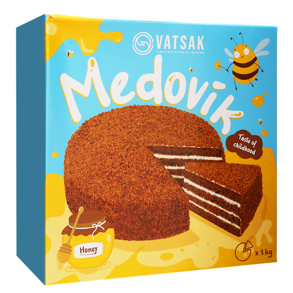 Cake – Medovik – 35.27 oz (1 kg)
